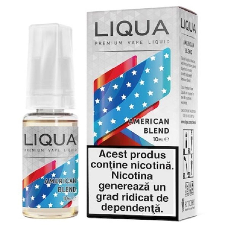LIQUA - Lichid Liqua 10ml – American Blend 6-18mg