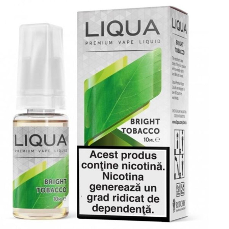 LIQUA - Lichid Liqua 10ml – Bright Tobacco 6-18mg