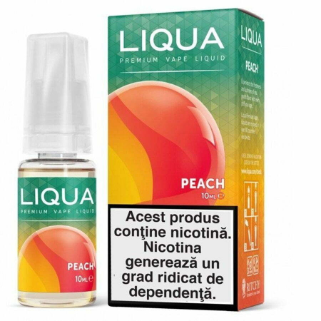 LIQUA - Lichid Liqua 10ml – Peach 6-18mg