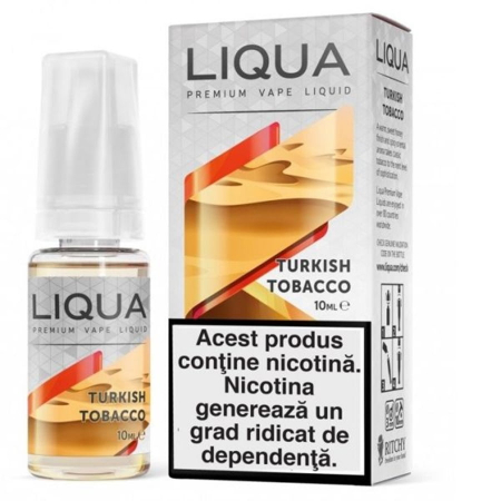 LIQUA - Lichid Liqua 10ml – Turkish Tobacco 6-18mg
