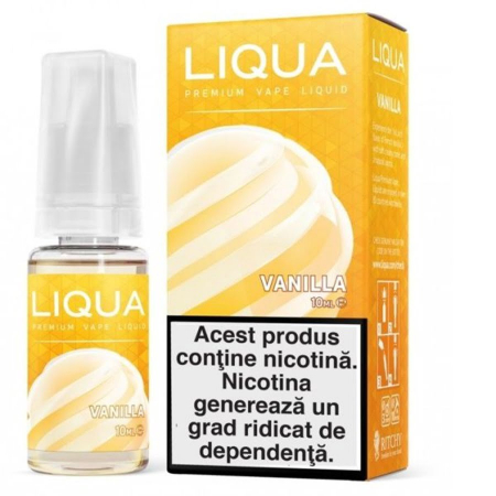 LIQUA - Lichid Liqua 10ml – Vanilla 6-18mg