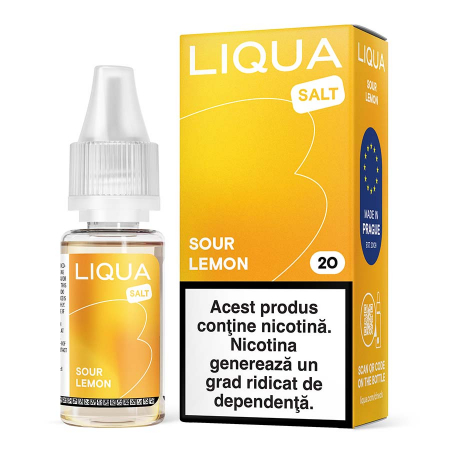 LIQUA - Lichid Liqua Salt Sour Lemon 10-20mg 10ml