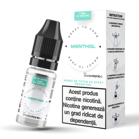 Lichid SmokeMania 10ml - Menthol - 18mg [1]
