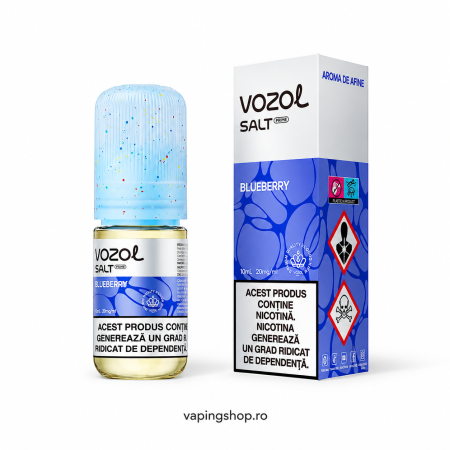 VOZOL SALT - Lichid Vozol Blueberry Prime Salt 10ml 20mg