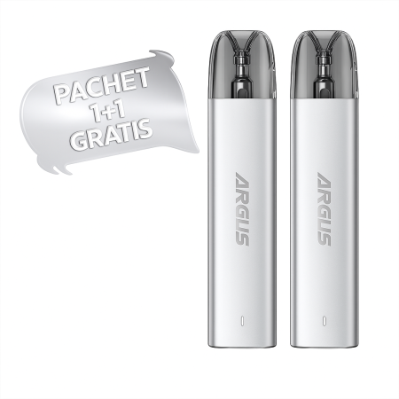 PROMOȚII - Pachet Kit Argus G2 Mini Voopoo Starry Silver 1+1 Gratis