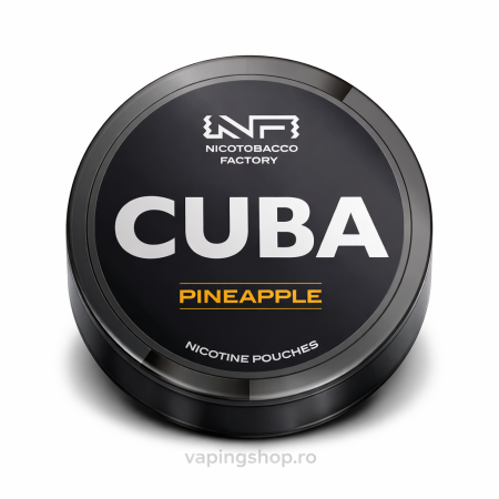CUBA - Pouch nicotina Cuba Black - Pineapple