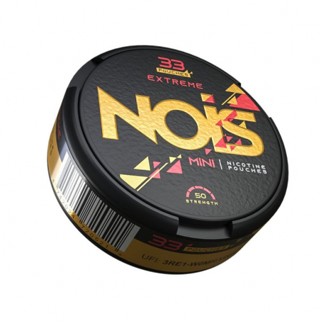 NOIS - Pouch Nicotina Snus Nois Extreme Mini 50mg/g (15mg/pouch)