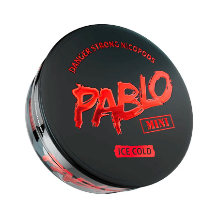 POUCH NICOTINA SNUS - Pouch Nicotina Snus Pablo Mini Ice Cold 30mg/g (15mg/pouch)