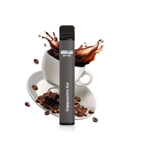 REBELLIQ PUFF BAR 2% - Rebelliq Puff Bar Cappuccino Ice 2%