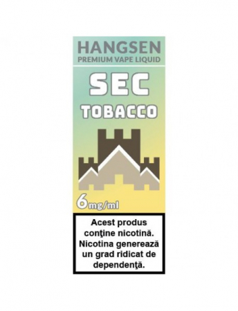 E-LICHIDE - SEC tobacco Hangsen 10ml