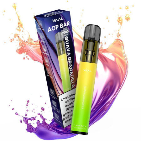 VAAL AOP BAR 1000 - VAAL AOP Bar 1000 pufuri 20mg – Guava Granadilla