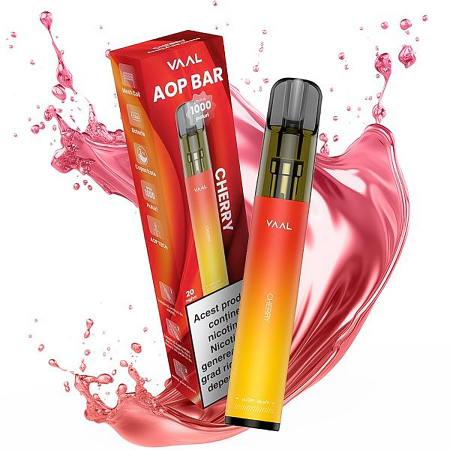 VAAL AOP BAR 1000 - VAAL AOP Bar Cherry 1000 pufuri 20mg