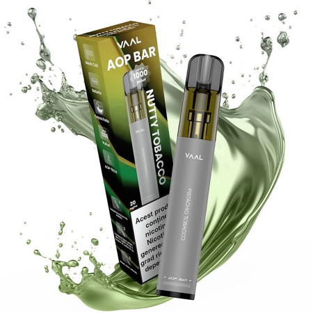 VAAL AOP BAR 1000 - VAAL AOP Bar Nutty Tobacco 1000 pufuri 20mg