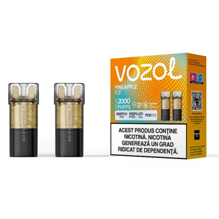 VOZOL - Vozol Switch Pro Pineapple Ice 2 cartuse