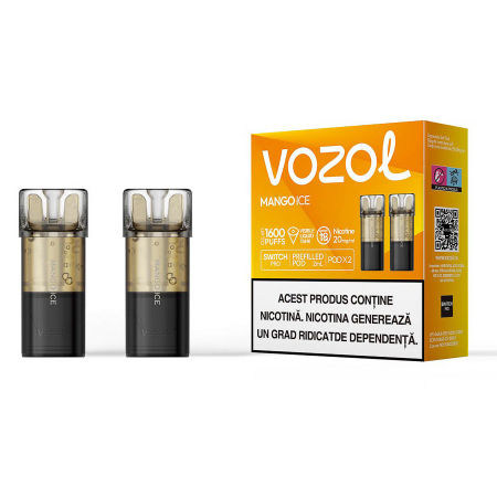 VOZOL - Vozol Switch Pro Mango Ice 2 cartuse