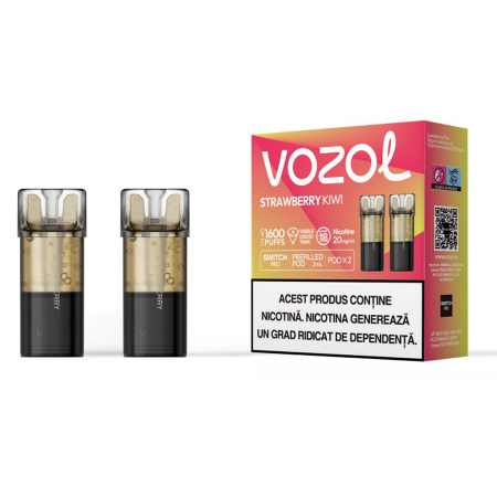 VOZOL - Vozol Switch Pro Strawberry Kiwi 2 cartuse