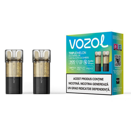 VOZOL - Vozol Switch Pro Triple Melon 2 cartuse