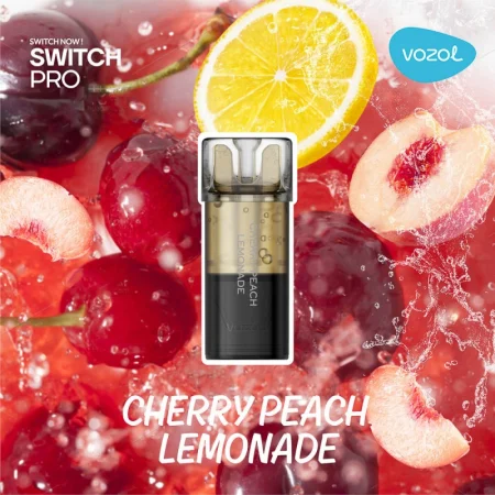 Cartus / Capsulă Rezerva SWITCH PRO CHERRY PEACH LEMONADE VOZOL