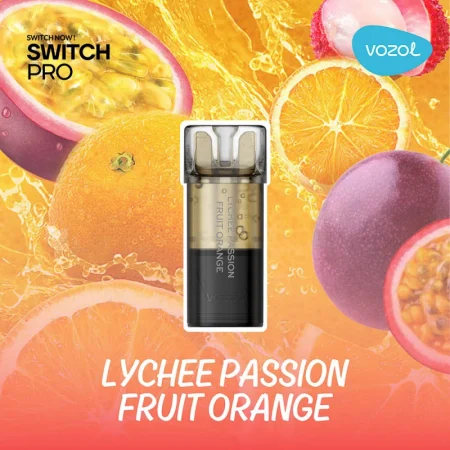 Cartus rezerva kit SWITCH PRO LYCHEE PASSION FRUIT ORANGE VOZOL