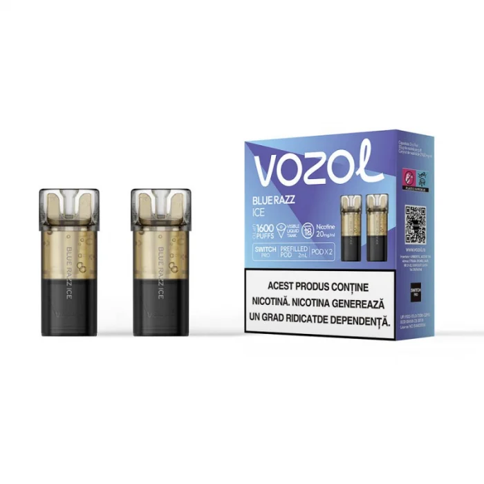 PRET CARTUS VOZOL SWITCH PRO NARGILEA