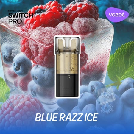 VOZOL SWITCH PRO BLUE RAZZ ICE este un cartuș/capsulă de rezervă pentru narghilea electronică VOZOL, proiectat să ofere o experiență de vaping unică, cu o aromă intensă și revigorantă de zmeură albastră și o notă răcoritoare de gheață. Acest cartuș de unică folosință este preumplut cu 2 ml de e-Lichid cu 2% nicotină, oferind până la 800 de pufuri savuroase, potrivit pentru utilizatorii care doresc un echilibru perfect între aromă și senzația de răcorire.  Capsula VOZOL Switch Pro Blue Razz Ice este ideală pentru cei care apreciază confortul și simplitatea unui sistem de narghilea electronică fără complicații. Cartușul este gata de utilizare imediată, fără necesitatea de reumplere sau întreținere. Fiind compatibil exclusiv cu VOZOL Switch Pro, acest cartuș asigură o experiență de vaping constantă, cu o aromă intensă și o senzație răcoritoare la fiecare inhalare.  Caracteristici și Beneficii: Cartuș de unică folosință preumplut: Gata de utilizare, fără reumplere sau întreținere necesară. Aromă de zmeură albastră și gheață: O combinație dulce și răcoritoare, perfectă pentru utilizatorii care doresc o experiență revitalizantă. 2 ml de e-Lichid cu 2% nicotină: Oferă o senzație satisfăcătoare pentru utilizatorii care preferă o doză moderată de nicotină. Durabilitate de până la 800 de pufuri: Ideal pentru utilizare pe termen lung, oferind o experiență de vaping consistentă și plăcută. Compatibilitate exclusivă cu VOZOL Switch Pro: Perfect adaptat pentru acest dispozitiv, asigurând performanță optimă și confort în utilizare. Design ergonomic: Cartușul se potrivește perfect în dispozitiv, asigurând un flux de aer optim și o utilizare facilă. De ce să alegi VOZOL Switch Pro Blue Razz Ice? Acest cartuș este alegerea ideală pentru cei care doresc o aromă fructată și răcoritoare de zmeură albastră, combinată cu o senzație de gheață care revigorează la fiecare inhalare. Potrivit pentru utilizatorii de narghilea electronică care caută atât performanță, cât și ușurință în utilizare.  Specificații Tehnice: Capacitate e-Lichid: 2 ml Concentrație nicotină: 2% (20 mg/ml) Număr de pufuri: Aproximativ 800 Compatibilitate: Narghilea electronică VOZOL Switch Pro Aromă: Zmeură albastră și gheață Conținut pachet: 2 cartușe VOZOL Switch Pro Blue Razz Ice Avantaje și Beneficii: Utilizare fără complicații: Cartuș preumplut, gata de utilizare imediată, fără bătăi de cap. Aromă intensă și răcoritoare: Combinația de zmeură albastră și gheață oferă o experiență de vaping de neegalat. Design practic și durabil: Capsule ușor de schimbat, ideale pentru utilizatorii care preferă confortul și comoditatea. Durată lungă de viață: Fiecare cartuș asigură până la 800 de pufuri, pentru o experiență continuă și de calitate. Cumpără acum VOZOL Switch Pro Blue Razz Ice și bucură-te de o aromă răcoritoare și fructată, într-un dispozitiv de vaping de unică folosință creat pentru confort și performanță maximă. Cuvinte cheie: cartuș VOZOL, capsulă VOZOL Switch Pro, rezervă narghilea electronică, lichid e-Lichid 2% nicotină, narghilea VOZOL 800 pufuri, aromă zmeură albastră, rezervă lichid narghilea, capsulă vaping VOZOL, dispozitiv vaping de unică folosință, narghilea VOZOL Switch Pro.
