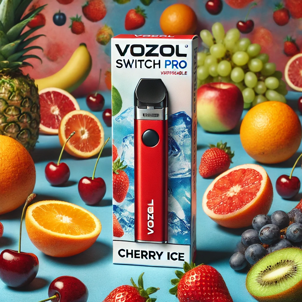 Vape VOZOL SWITCH PRO GRAPE ICE: Vape cu Aromă de Struguri