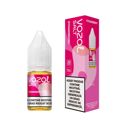 VOZOL SALT STRAWBERRY – Lichid pentru Țigări Electronice
