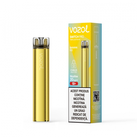 NARGHILEA VOZOL SWITCH PRO BANANA ICE