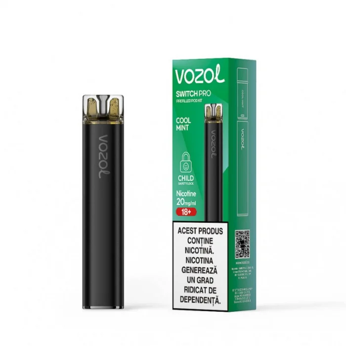 NARGHILEA VOZOL SWITCH PRO COOL MINT: O Experiență Răcoritoare și Revigorantă de Fiecare Dată  Pentru vaperii care caută o aromă curată, proaspătă și intens răcoritoare, NARGHILEA VOZOL SWITCH PRO COOL MINT este alegerea perfectă. Acest dispozitiv de unică folosință, proiectat cu tehnologie avansată, oferă o experiență de vaping fără egal, cu o aromă mentolată pură, ideală pentru a-ți reîmprospăta simțurile și a aduce un val de prospețime la fiecare puf.  Ce Este NARGHILEA VOZOL SWITCH PRO COOL MINT? NARGHILEA VOZOL SWITCH PRO COOL MINT este o narghilea electronică de unică folosință, preumplută cu un e-lichid de înaltă calitate, având o aromă intensă de mentă proaspătă. Cu o capacitate impresionantă de 6000 de pufuri, acest dispozitiv este ideal pentru cei care doresc o experiență de vaping de lungă durată, fără complicații de întreținere sau reîncărcare. Aroma COOL MINT aduce o prospețime intensă, care te răcorește și îți oferă o senzație de claritate la fiecare inhalare.  Beneficiile Alegând NARGHILEA VOZOL SWITCH PRO COOL MINT Aromă Pură și Răcoritoare: NARGHILEA VOZOL SWITCH PRO COOL MINT este perfectă pentru cei care iubesc senzațiile intense de prospețime. Aroma de mentă îți răcorește simțurile și îți oferă o experiență de vaping revigorantă, ideală pentru momentele în care ai nevoie de un impuls de energie. Până la 6000 de Pufuri de Calitate Superioară: Datorită capacității mari de e-lichid și a tehnologiei eficiente de atomizare, acest dispozitiv asigură o experiență consistentă și plăcută de la primul până la ultimul puf. Baterie Durabilă și Fiabilă: Cu o baterie integrată de mare capacitate, NARGHILEA VOZOL SWITCH PRO COOL MINT oferă o performanță constantă, astfel încât să te poți bucura de aromă fără întreruperi. Design Modern și Ergonomic: Acest dispozitiv nu doar că oferă o performanță excepțională, dar arată și incredibil de bine. Cu un design ergonomic și un finisaj elegant, este ușor de ținut și de transportat, făcându-l ideal pentru utilizarea zilnică. Ce Face NARGHILEA VOZOL SWITCH PRO COOL MINT Specială? Sistem de Atomizare Avansat: VOZOL SWITCH PRO este dotat cu o tehnologie de atomizare de ultimă generație, care asigură o eliberare optimă a aromei și vapori densi. Aceasta îți permite să experimentezi fiecare notă de mentă într-un mod intens și satisfăcător. Fără Mentenanță sau Complicații: Fiind un dispozitiv de unică folosință, NARGHILEA VOZOL SWITCH PRO COOL MINT nu necesită reîncărcare sau reumplere. Odată ce e-lichidul sau bateria se epuizează, dispozitivul poate fi aruncat în mod responsabil. Ideal pentru Toate Nivelele de Experiență: Indiferent dacă ești un vaper începător sau un utilizator experimentat, NARGHILEA VOZOL SWITCH PRO COOL MINT este simplu de folosit și oferă o experiență satisfăcătoare de fiecare dată. Când Este Cel Mai Bun Moment Să Folosești NARGHILEA VOZOL SWITCH PRO COOL MINT? NARGHILEA VOZOL SWITCH PRO COOL MINT este alegerea perfectă pentru momentele în care ai nevoie de o senzație răcoritoare și revigorantă. Poți să te bucuri de această aromă intensă de mentă dimineața pentru a-ți începe ziua cu energie, în pauzele de prânz pentru o revigorare rapidă sau seara pentru o senzație de calm și prospețime.  Cum Îți Îmbunătățește Vapingul NARGHILEA VOZOL SWITCH PRO COOL MINT? Fără Gusturi Amestecate: Aroma COOL MINT este pură și răcoritoare, perfectă pentru cei care preferă o aromă curată și intensă. Senzație de Răcorire Instantanee: Fiecare puf aduce o explozie de prospețime, lăsându-te să te simți răcorit și revitalizat. Ideal pentru Zilele Călduroase: Aroma de mentă proaspătă este ideală pentru a combate căldura, oferind o senzație de răcorire care te face să te simți reîmprospătat chiar și în cele mai fierbinți zile. Concluzie: NARGHILEA VOZOL SWITCH PRO COOL MINT este un dispozitiv de unică folosință premium, perfect pentru cei care doresc o experiență de vaping simplă, dar intensă și răcoritoare. Cu un design modern, o performanță de lungă durată și o aromă de mentă pură, acest dispozitiv îți va oferi o satisfacție garantată. Încearcă NARGHILEA VOZOL SWITCH PRO COOL MINT și descoperă cum poate să-ți transforme momentele de vaping în clipe de răsfăț!