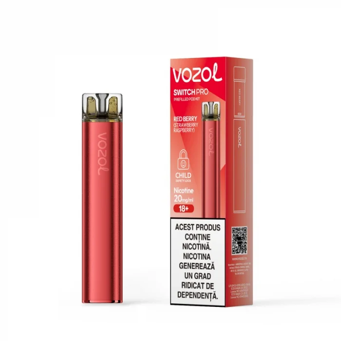 VAPE VOZOL SWITCH PRO RED BERRY