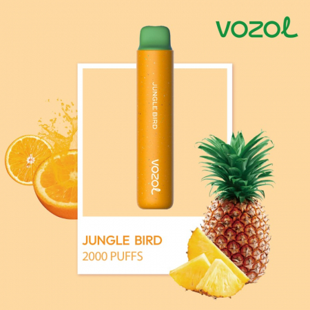 VOZOL Star 2000 Jungle Bird: Narghilea Electronică Vozol de Unică Folosință cu 2.000 pufuri Fără Nicotină