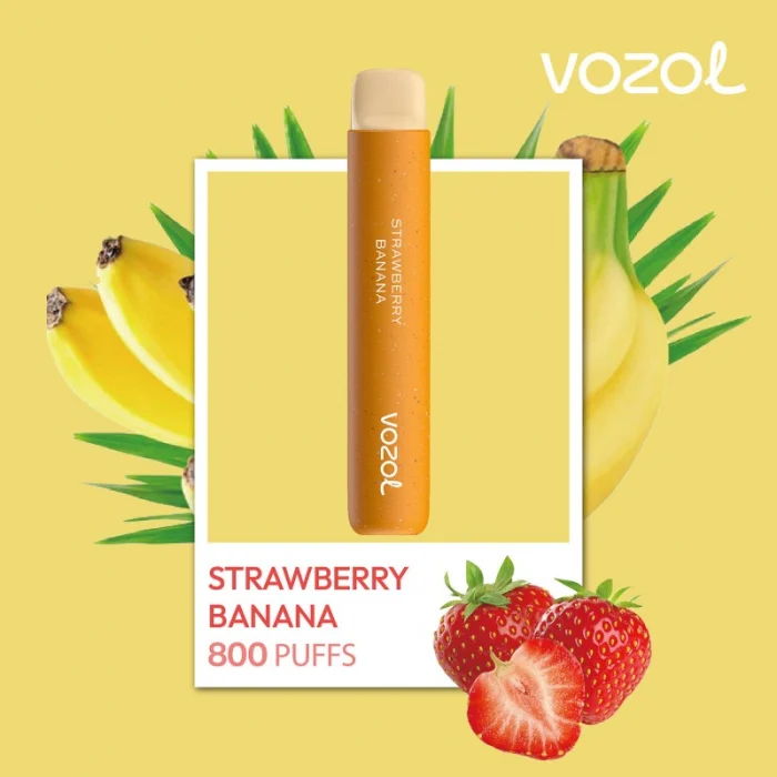 Nargilea Electronica Vozol Star800 Strawberry Banana