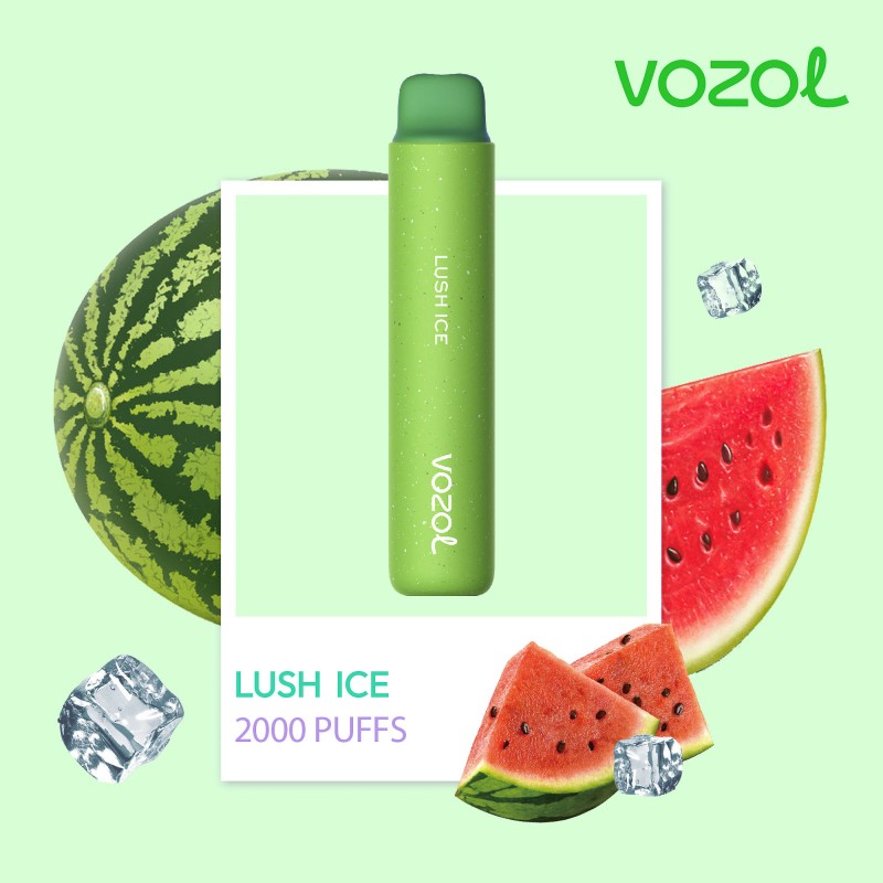 Vozol Star 2000 Lush Ice Narghilea electronica de unica folosinta Vozol, Vape Vozol / puff bar 2.000 pufuri fara nicotina Vozol, oferte si reduceri pret