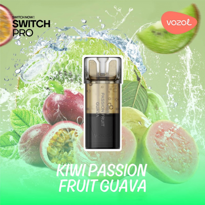 Cartus / Capsulă Rezervă SWITCH PRO KIWI PASSION FRUIT GUAVA VOZOL [2]