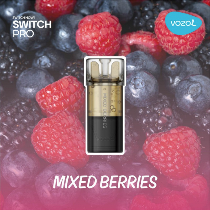 Cartus de unica folosinta SWITCH PRO MIXED BERRIES | VOZOL [2]