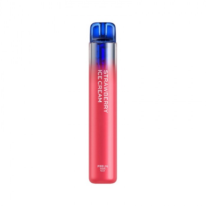 Neon 800 Strawberry Ice Cream Vozol-Tigara narghilea electronica de unica folosinta vape vapi puff bar cu 800 de pufuri cu nicotina [2]