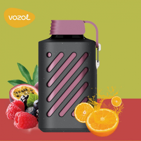 Gear 10.000 Pufuri - Gear10000 Passion Fruit Raspberry Tangerine - Tigara electronica de unica folosinta - Vozol