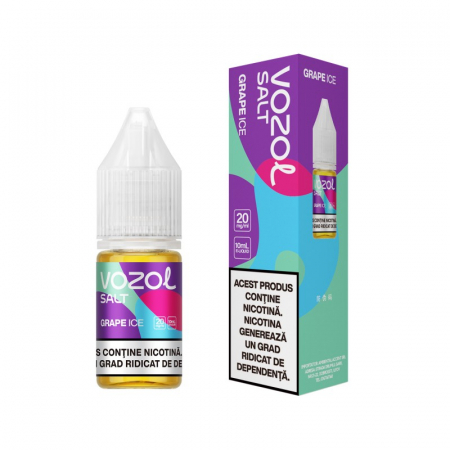 Lichid cu 2% Nicotina - Lichid Solutie Narghilea / Tigara Electronica SALT GRAPE ICE VOZOL