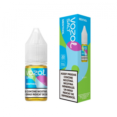 Lichid cu 2% Nicotina - Lichid Solutie Narghilea / Tigara Electronica SALT MENTHOL VOZOL