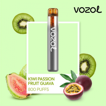 Neon 800 - Neon 800 Kiwi Passion Fruit Guava Vozol - Tigara narghilea electronica de unica folosinta vape vapi puff bar 800 pufuri nicotina