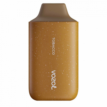 Vozol Star 6000 Tobacco - Narghilea electronica de unica folosinta Vozol, vape cu 6000 pufuri cu solutie lichid vozol fara nicotina si aroma de tutun  [1]