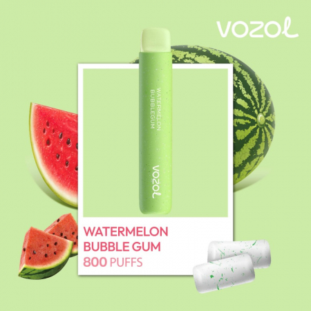 Star 800 pufuri - Vozol Star800 Watermelon Bubblegum - Narghilea electronica de unica folosinta  Vozol