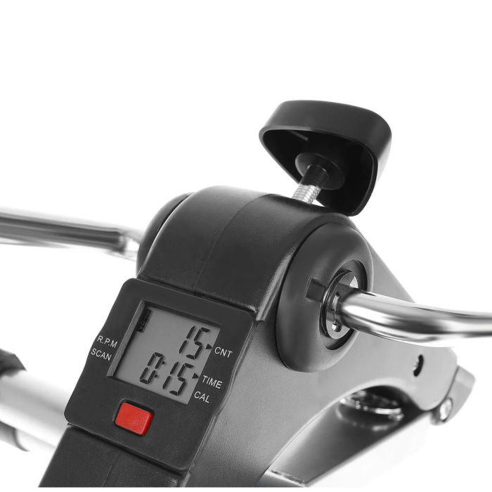 Bicicleta de recuperare 2 in 1 VarioShop®, pentru brate si picioare, pliabila, afisaj LCD,  rezistenta reglabila, pedale antiderapante, baterie LR44, negru [17]