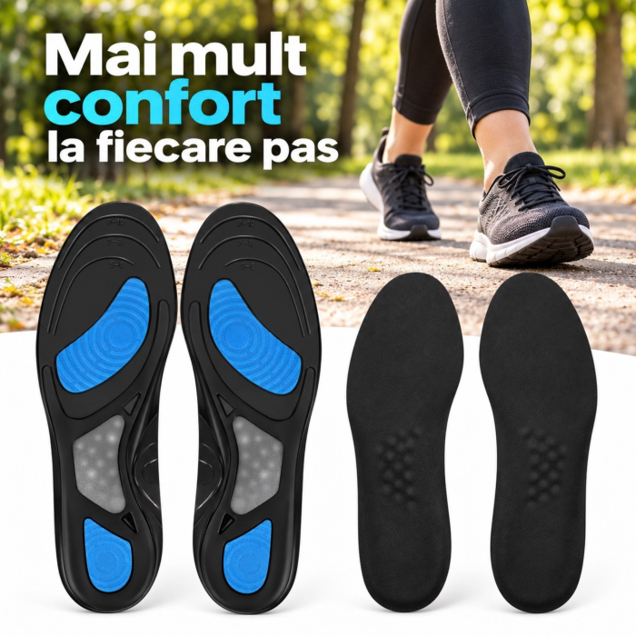 Set 2 branturi cu gel VarioShop®, pentru confort la mers, absorbtia socurilor, sustinere si amortizare, ajustabile prin decupare, marimea 37–42 [7]