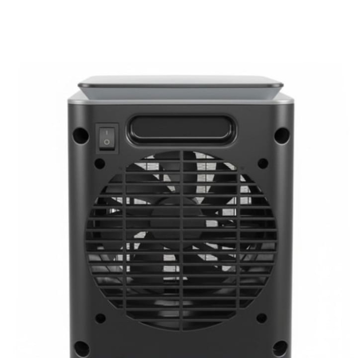 Aeroterma Electrica 1500W VarioShop, Incalzire Rapida, Silentiosa, Afisaj LED, 3 Moduri (Rece/Caldut/Fierbinte), Cronometru 24h, Protectie la Supraincalzire si Rasturnare, Negru [8]