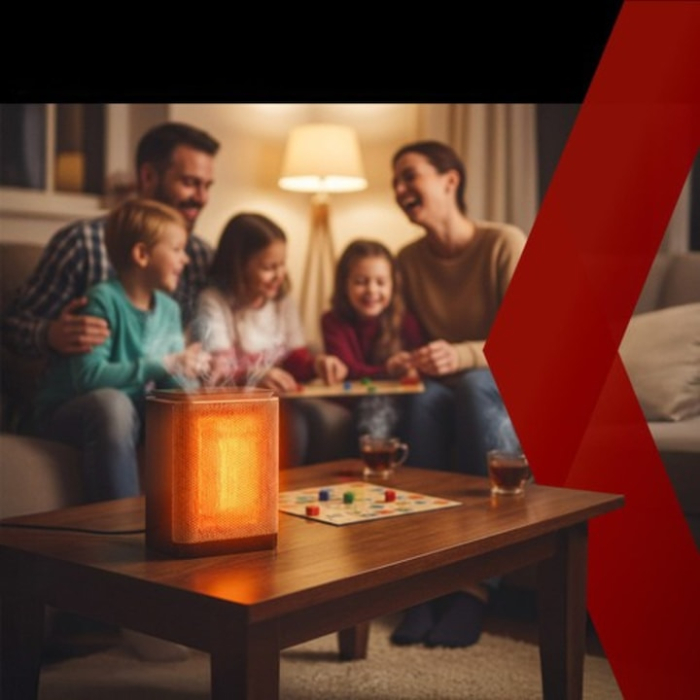 Aeroterma Electrica 1500W VarioShop, Incalzire Rapida, Silentiosa, Afisaj LED, 3 Moduri (Rece/Caldut/Fierbinte), Cronometru 24h, Protectie la Supraincalzire si Rasturnare, Negru [2]