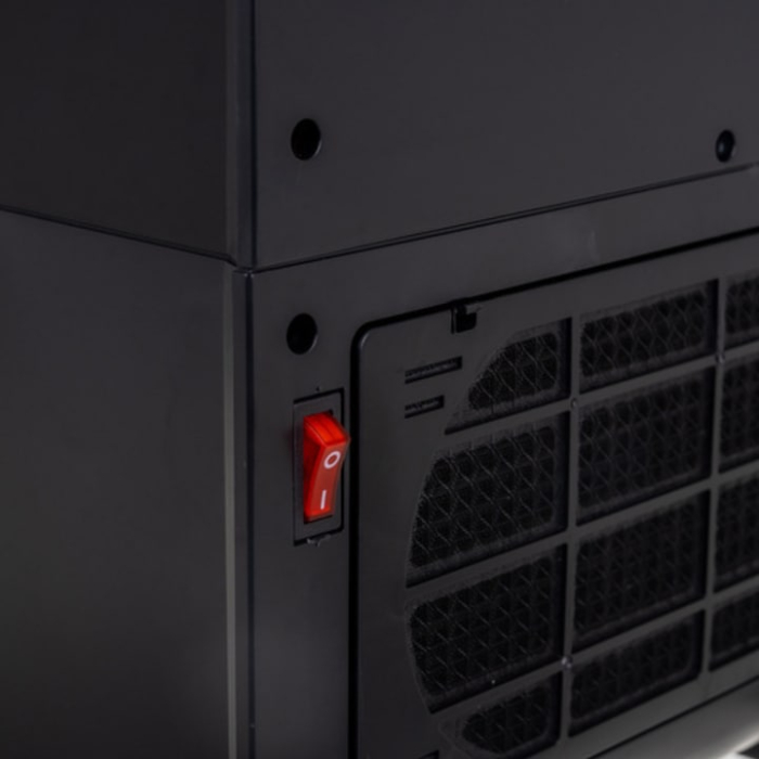 Aeroterma electrica cu efect de semineu 3D VarioShop®, 2000W, flacara realista, incalzire rapida, telecomanda, timer 1–8h, protectie la supraincalzire [10]