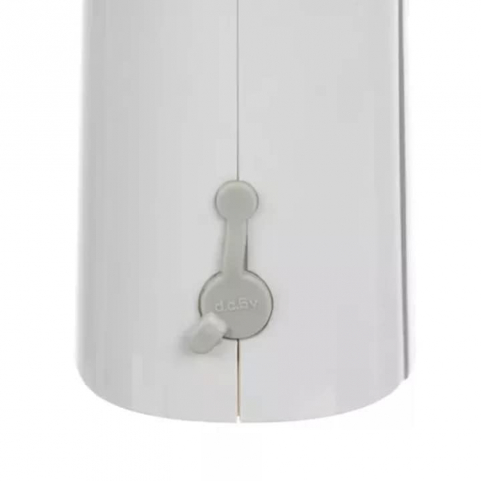Aparat aerosoli tip nebulizator cu ultrasunete pentru copii si adulti VarioShop®, ultra silentios, 2 moduri alimenare, 2 masti, saculet depozitare, cablu USB alimentare, alb [4]
