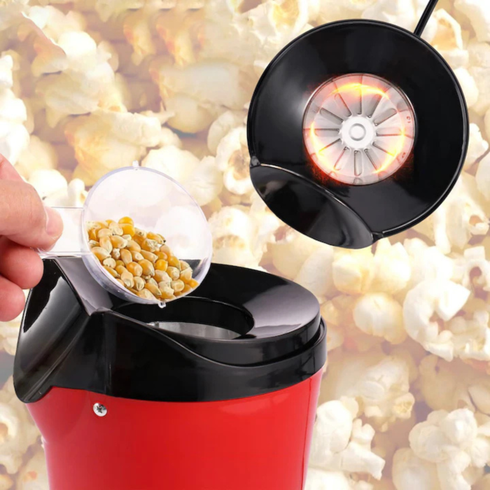 Aparat automat pentru floricele de porumb VarioShop®, preparare fara ulei, 900W, curatare usoara, comutator ON/OFF, design compact [6]