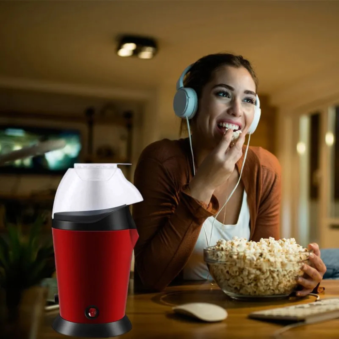 Aparat automat pentru floricele de porumb VarioShop®, preparare fara ulei, 900W, curatare usoara, comutator ON/OFF, design compact [8]